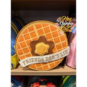 Loungefly Stranger Things Waffle Figural Scented Crossbody Bag